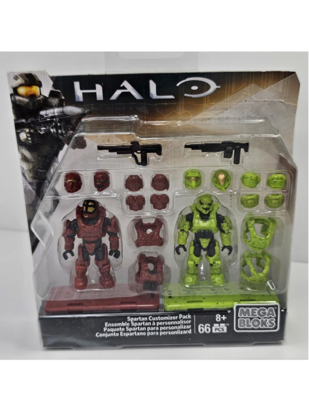 SEALED Mega Bloks Halo Spartan Customizer Pack CNC95 NEW